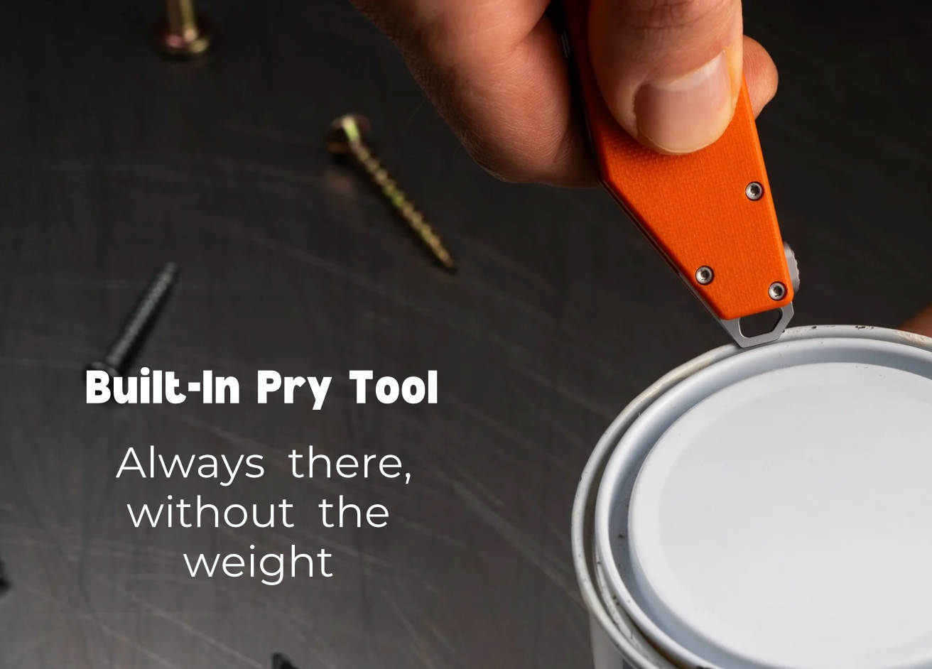 GhostClip™ Pocket Knife – Modern EDC Knife with Retractable Clip